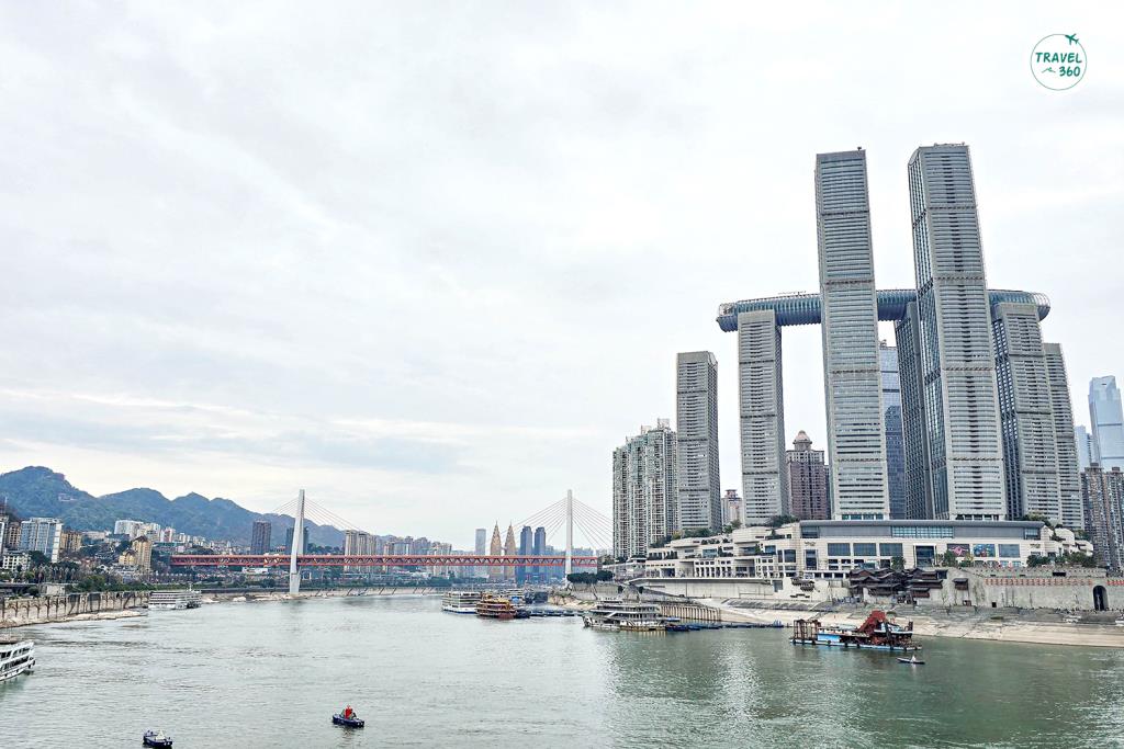 ทิวทัศน์ในตัวเมืองฉงชิ่ง