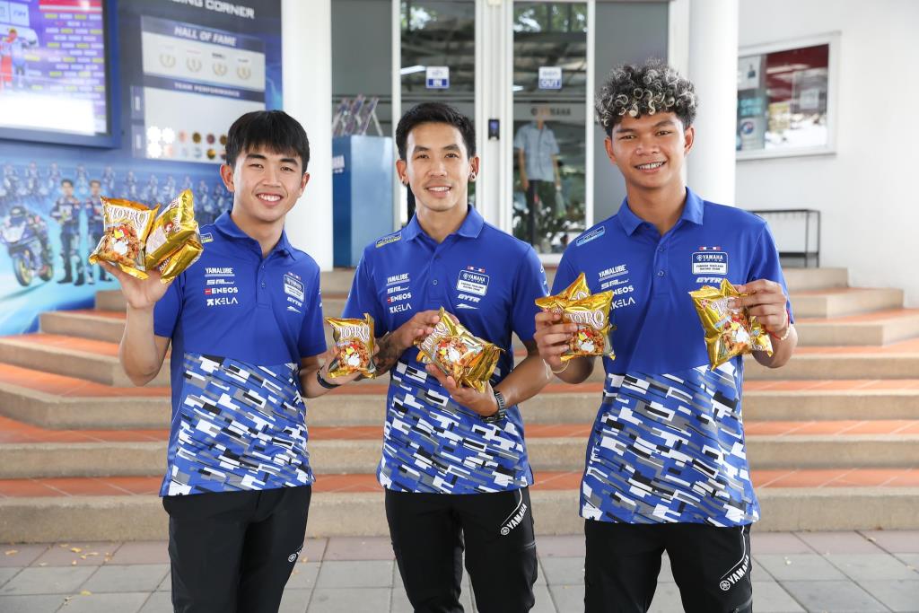 3 นักบิดไทยจาก ยามาฮ่า ไทยแลนด์ เรซซิ่งทีม