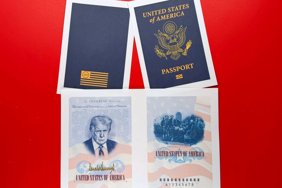 หลงตัวเองหนัก! 'ทรัมป์' สั่งใส่ภาพตนเองลงบนพาสปอร์ตอเมริกัน แม้แต่ 'คิม จองอึน' ของเกาหลีเหนือยังไม่ทำ