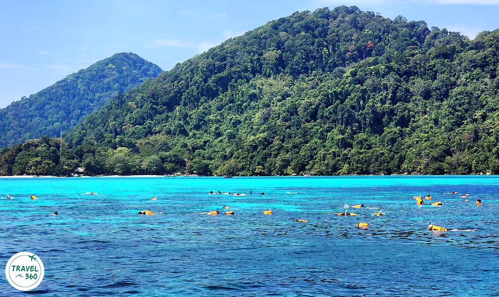  Snorkeling กิจกรรมยอดนิยมของนักท่องเที่ยวที่มาเยือนเกาะสุรินทร์ 