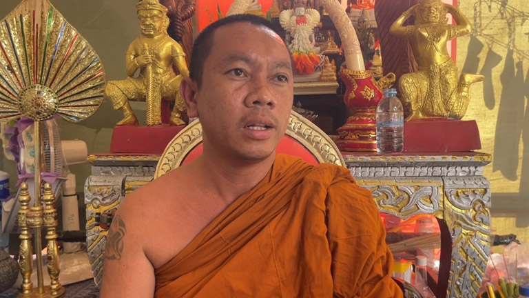  พระอาจารย์ กรปพล กันตวีโร รักษาการเจ้าอาวาสวัดโพธิ์ศรีสว่างอารมณ์  