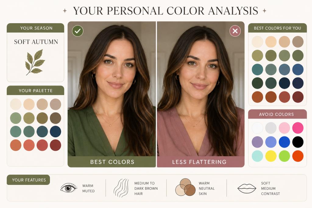 ตัวอย่างการใช้เพื่อวิเคราะห์ Personal Color 