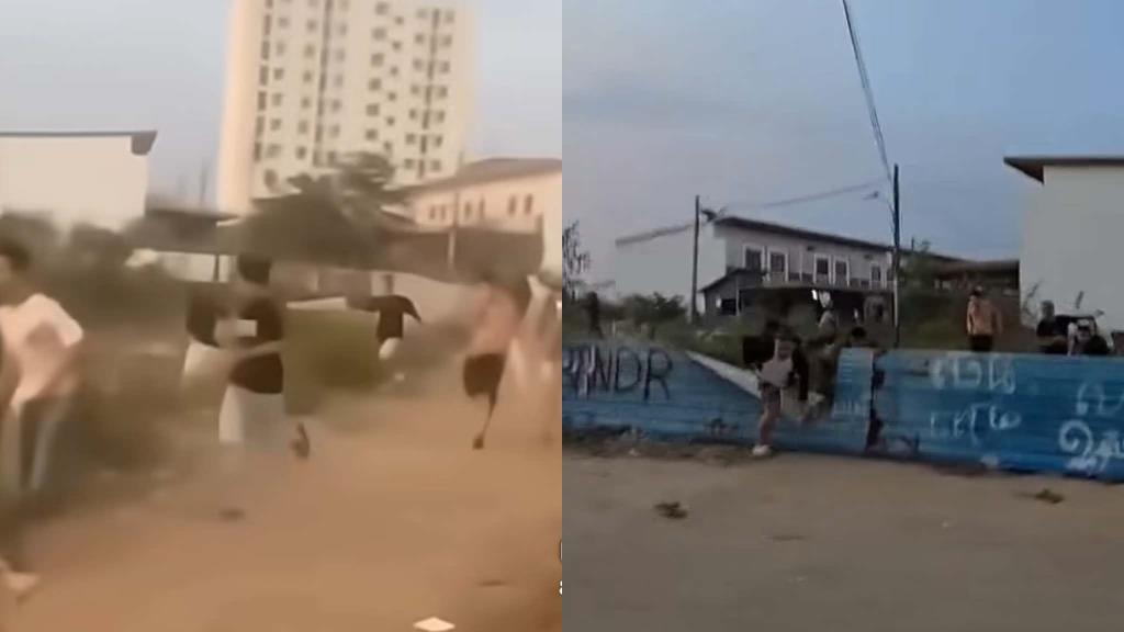 ตร.กัมพูชาไล่กวดแก๊งสแกมเมอร์ ปอยเปต ตั้งแต่เช้ายันค่ำ ชาวเน็ตแซว "เขมรการละคร" ถามจับจริงหรือสร้างภาพ?