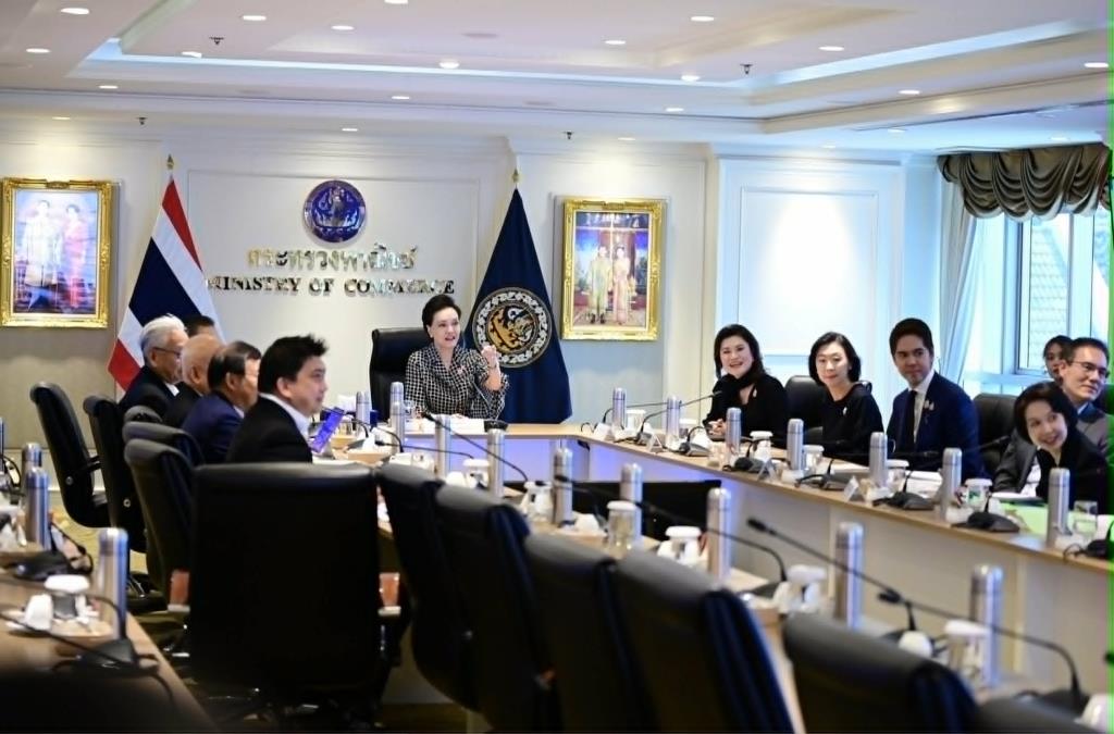 “ศุภจี”ถกผู้แทนการค้าไทย หอการค้าไทย กำหนดท่าทีขับเคลื่อนนโยบายการค้าไทย