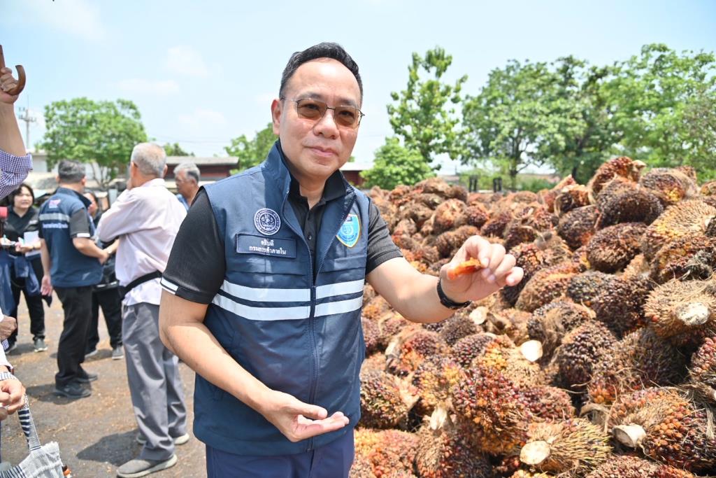 “ค้าภายใน” ลงพื้นที่พบเกษตรกรปาล์ม ย้ำส่งออกยังคล่องตัว ดันใช้ B20 เพิ่ม โรงสกัดต้องให้ราคาเพิ่มตามคุณภาพ ไม่มีติดคิว หนุนราคาปาล์มขยับ เกษตรกรมั่นใจสถานการณ์คลี่คลาย