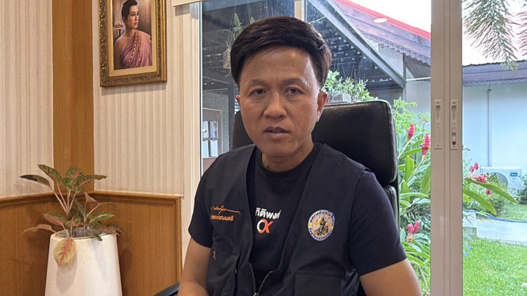 นายกิติพงศ์ พงษ์สุรเวท นายกเทศมนตรีตำบลโพธิ์กลาง