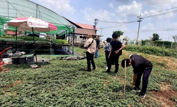 นักวิจัย-วว.ลงพื้นที่ที่ฟาร์มฯ