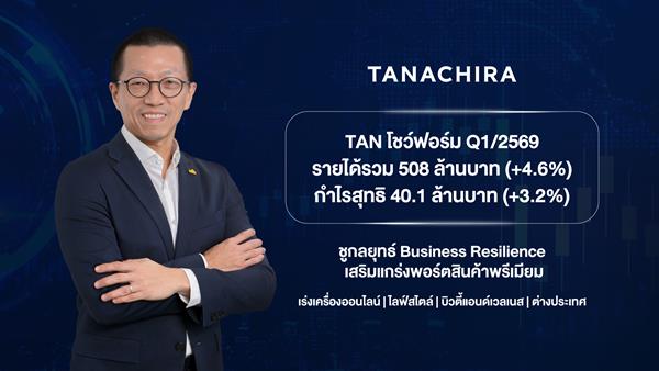 TAN ทำรายได้งวดนี้ 508 ล.-กระจายพอร์ตสินค้าพรีเมียม รับมือเศรษฐกิจผันผวน