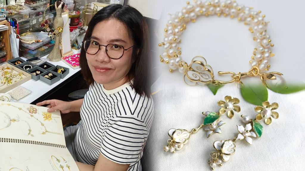นวพรรณ สุวรรณแสน นักออกแบบและผู้ก่อตั้งแบรนด์เครื่องประดับ Hinkik Jewelry 