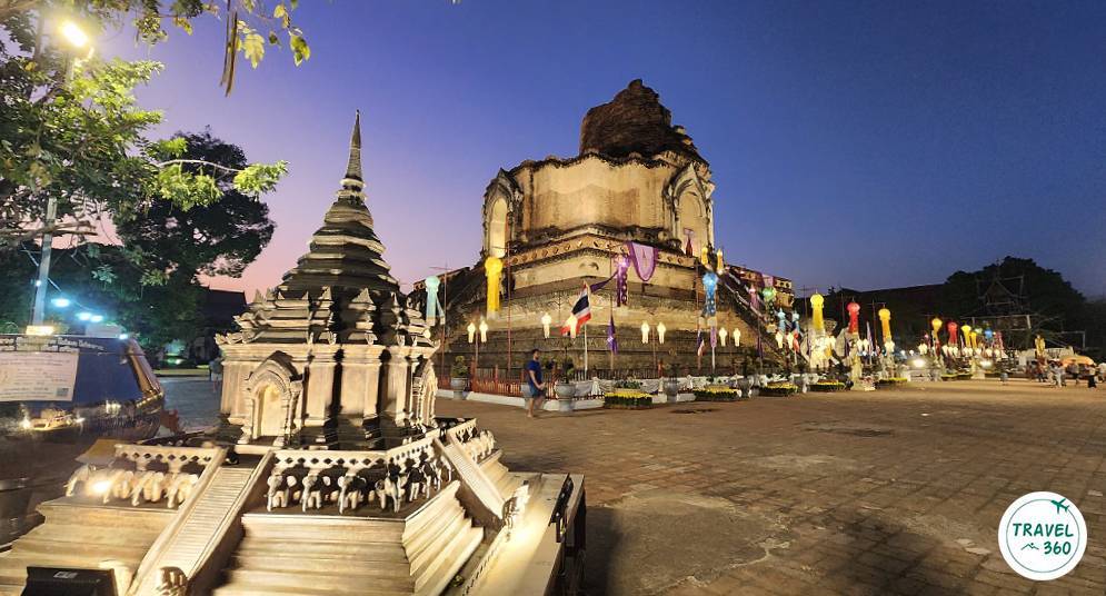 โมเดลองค์พระธาตุเจดีย์หลวงจำลอง