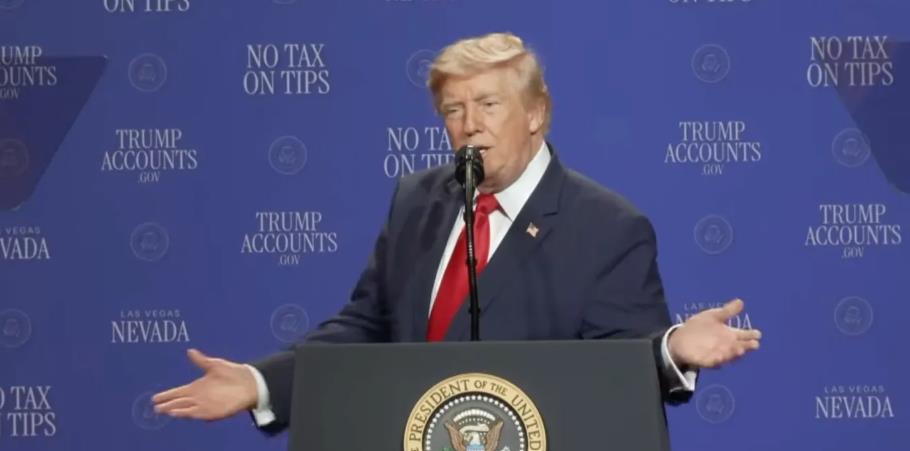 Trump เปรียบคนขับ EV ที่กังวลเรื่องระยะทางว่าเป็น “โรค” พร้อมย้ำยุตินโยบายผลักดันรถไฟฟ้า