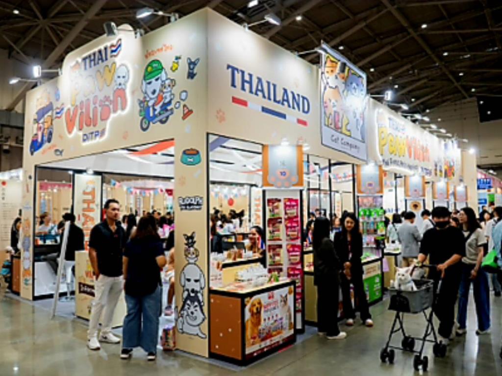 DITP นำสินค้าสัตว์เลี้ยงโชว์งาน Taipei Pet Show 2026 ผลตอบรับสุดปัง
