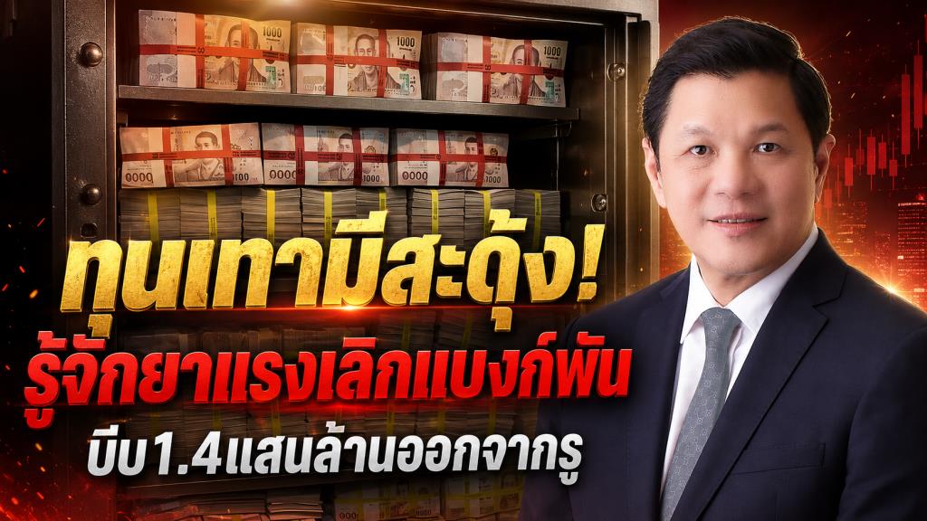 ทุนเทามีสะดุ้ง! รู้จักยาแรงเลิกแบงก์พัน บีบ 1.4 แสนล้าน ออกจากรู