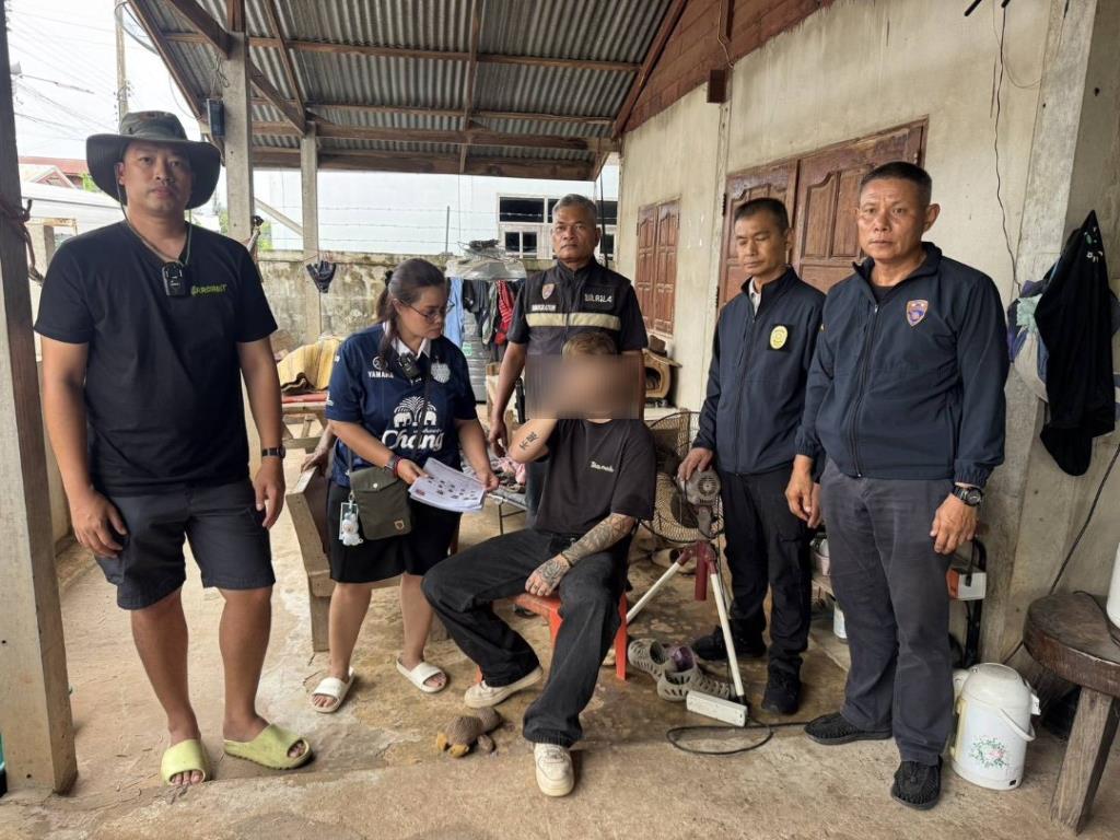 สืบ สตม.ไล่ล่า 267 วัน รวบหนุ่มนอร์เวย์ผู้ต้องหาหมายแดงอินเตอร์โพล หนีกบดานอุบลฯ