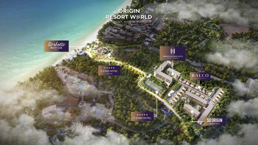 Origin บุกอสังหาฯ ภูเก็ต กางแผนดันพอร์ตลงทุน 30,000 ล.