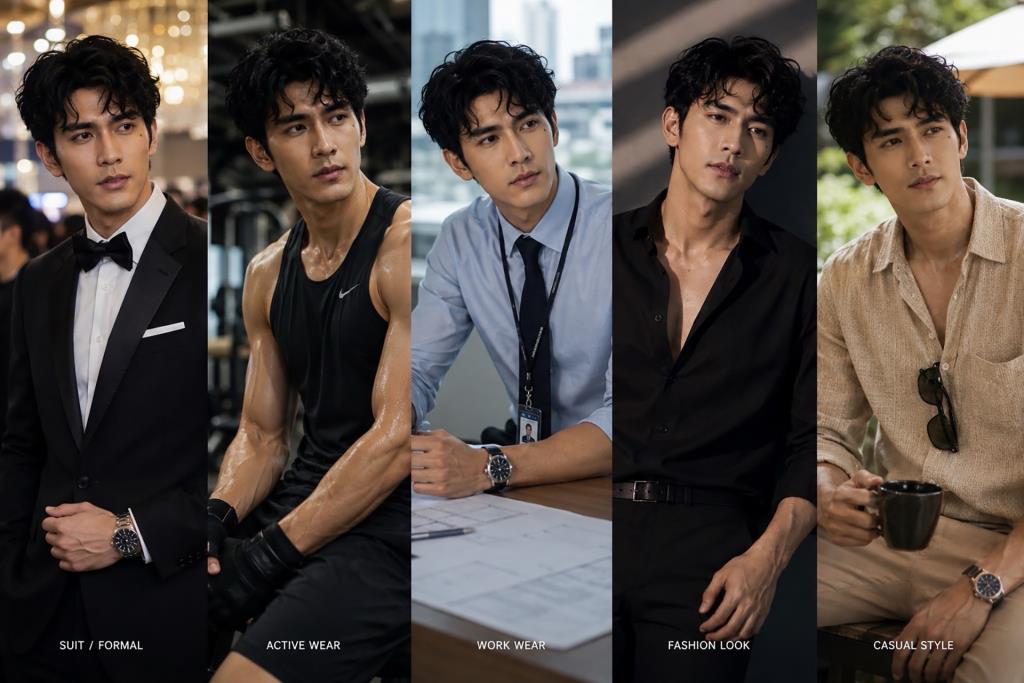 ธาร กันตา (Than Kanta) หรือ ธาร (THAN) ชายหนุ่ม AI ลุคอบอุ่น สุภาพ ฉลาด มีวินัย สุขุม และมีอารมณ์ขัน