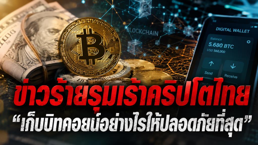 ข่าวร้ายรุมเร้าคริปโตไทย เก็บบิทคอยน์อย่างไรให้ปลอดภัยที่สุด