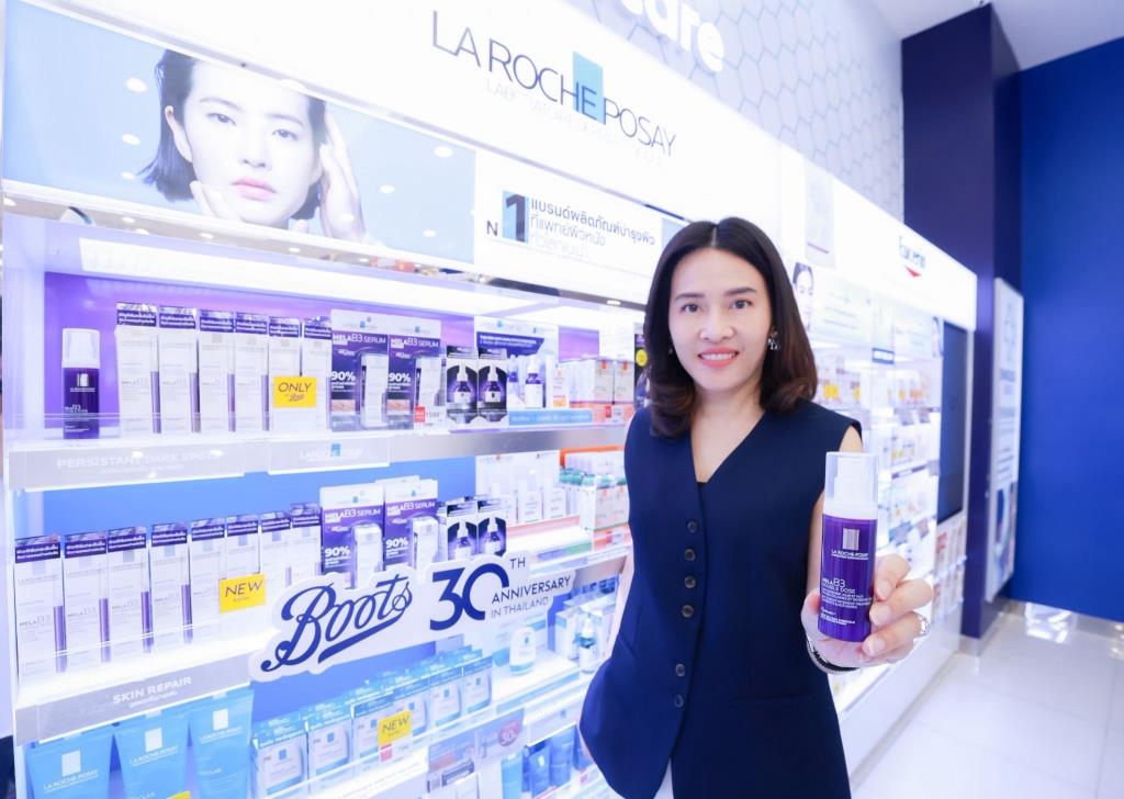 Boots คว้าสิทธิ์เปิดตัวและวางขาย La Roche-Posay Mela B3 Double Dose ก่อนใคร