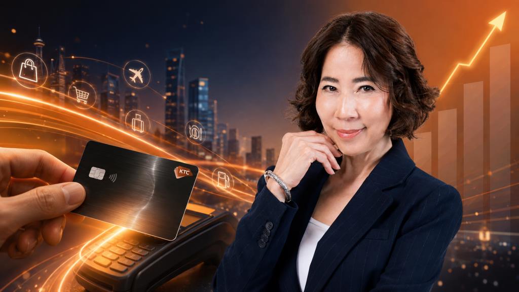 รูดคล่องบัตรKTC ลุ้นกำไรนิวไฮ รายได้5หมื่นกำลังซื้อไม่แผ่ว