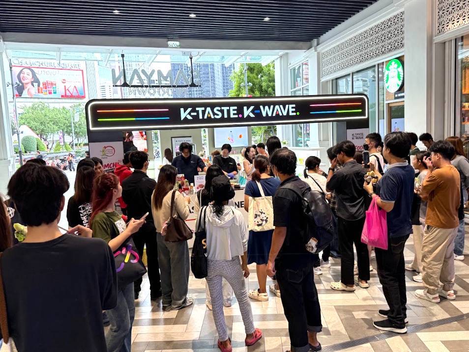 K-TASTE, K-WAVE พบกับผู้บริโภคชาวไทย งานประชาสัมพันธ์ “Kimchi X Food Company Collaboration” K-TASTE, K-WAVE จัดขึ้นที่ประเทศไทย ระหว่างวันที่ 14–16 สิงหาคม