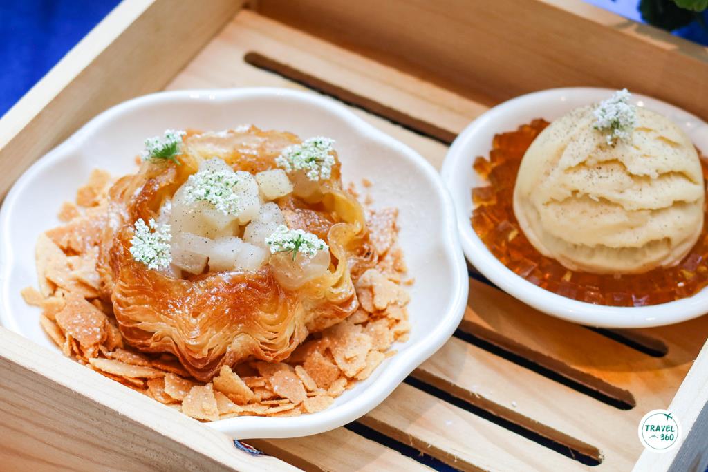 Chinese Pear Tarte Tatin