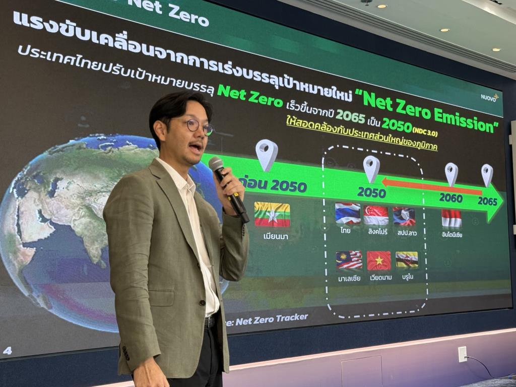 ประเทศไทยมีความตั้งใจอย่างแรงกล้าที่จะบรรลุเป้าหมาย Net Zero ให้สำเร็จภายในปี 2050 