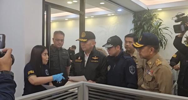 DSI บุกค้น 3 จุดพัทยา-บางละมุง ลุยสอบเครือข่าย “นอมินี” ถือหุ้นแทนต่างชาติ พบโยงทรัพย์สินหลายร้อยล้าน