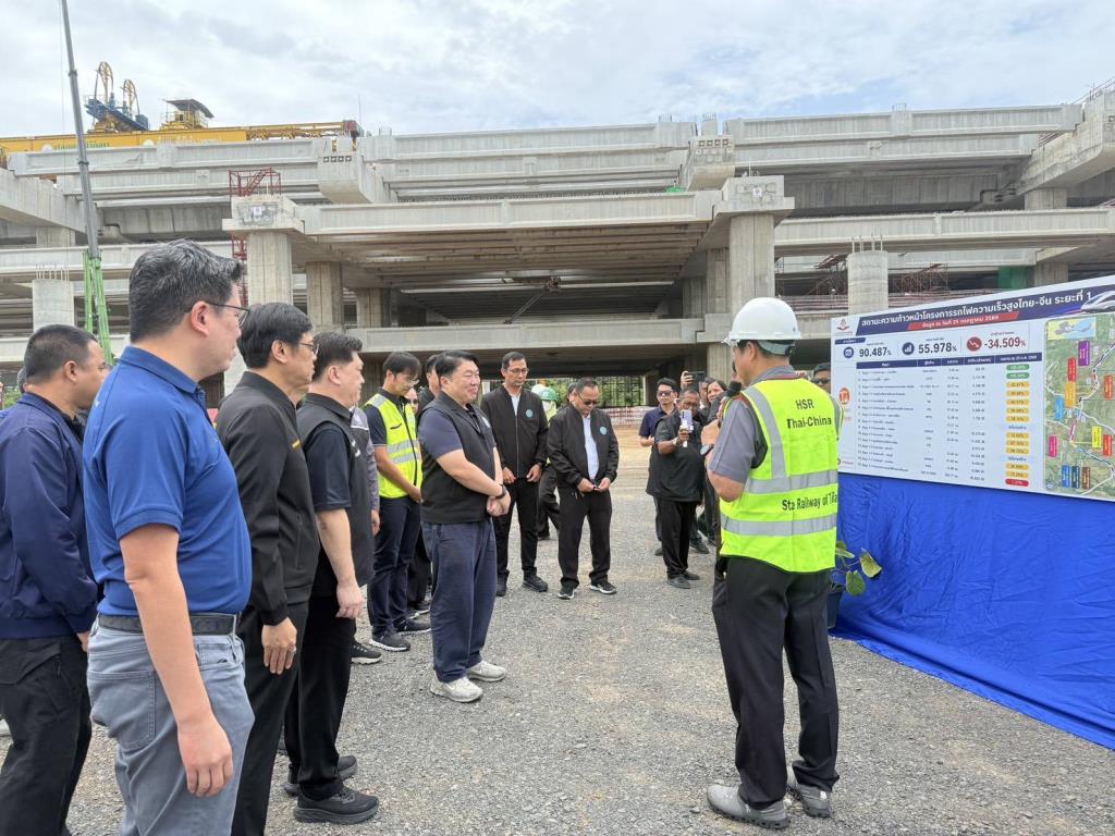 รถไฟไทย-จีน ช้า 34.5% “สิริพงศ์”จี้รฟท.เร่งสร้าง แก้โจทย์ 4-1 ทับซ้อนไฮสปีดซี.พี.จบปีนี้ หวั่นกระทบเป้าเปิดปี 74
