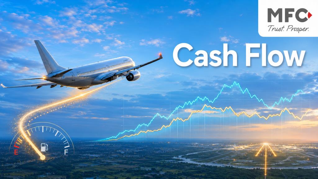 เมื่อกำไรพาเครื่องบินขึ้นฟ้า แต่ไม่อาจพาไปถึงปลายทาง... Cash Flow กับมุมมองของ Credit Investor