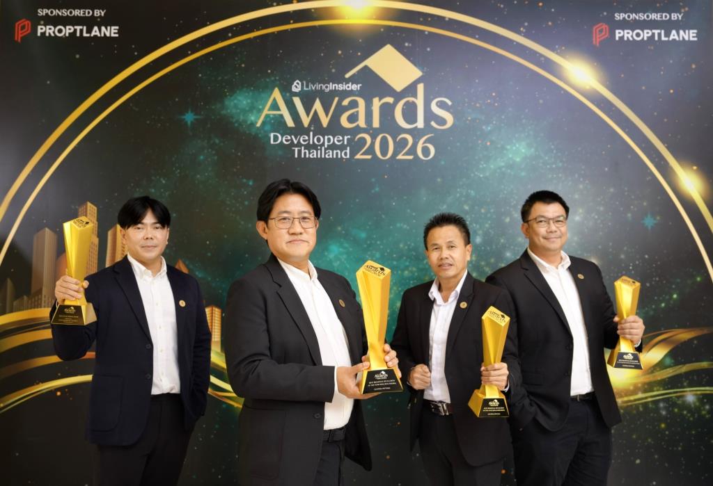 CPN คว้า3รางวัลจาก LivingInsider Developer Thailand Awards 2026