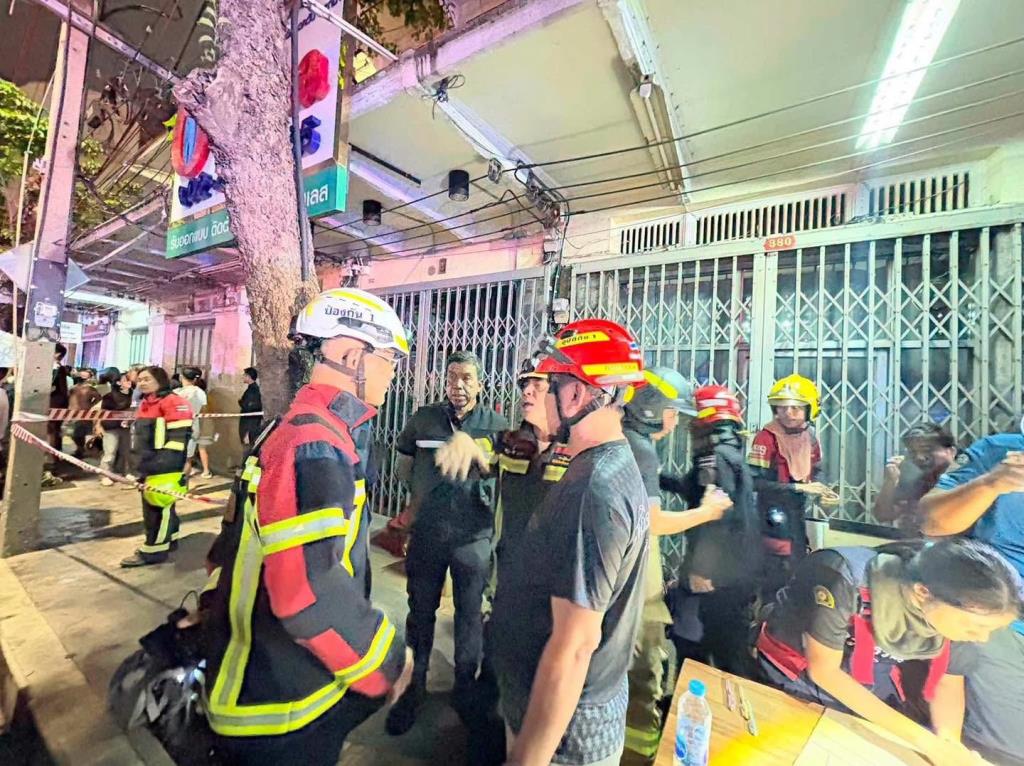 ภาพ: สมพร ฝ่ายสงเคราะห์ผู้ประสบภัย สปภ.กทม.