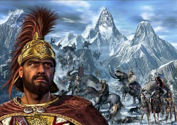 Hannibal Barca ยกทัพข้ามภูเขา Alps เพื่อไปบุก Rome ในอิตาลี ภาพจาก Peter Preskar | Short History