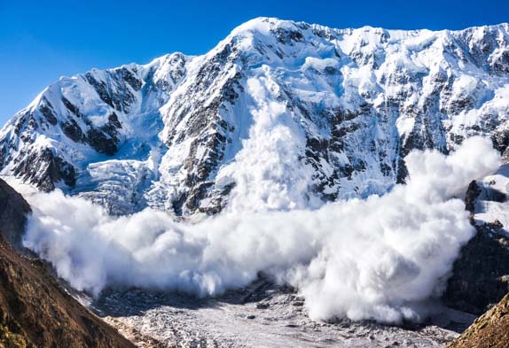 เหตุการณ์หิมะถล่มบนเทือกเขา Alps ใน Switzerland ภาพจาก www.datascience.ch