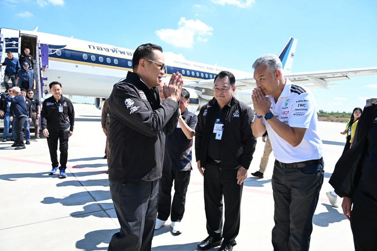 ร.ต.อ.ปิยะ รักสกุล ไปรอต้อนรับนายอนุทิน ชาญวีรกูล