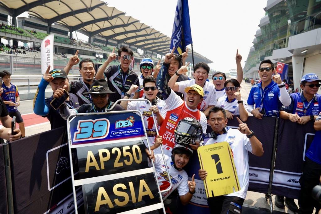 “ไอเดีย” กฤตภัทร เขื่อนคำ คว้าแชมป์เอเชียสมัยแรกของตัวเอง