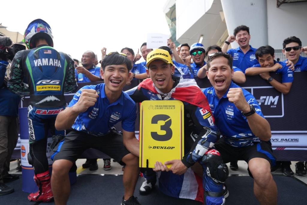 “ตี” อนุภาพ ซามูล เข้าเส้นชัยอันดับ 3 ที่เซปังฯ