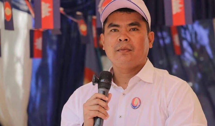 เคือน วิรัธ หัวหน้าพรรคพลังแห่งชาติ (NPP) ประจำจ.เปรยเวง.