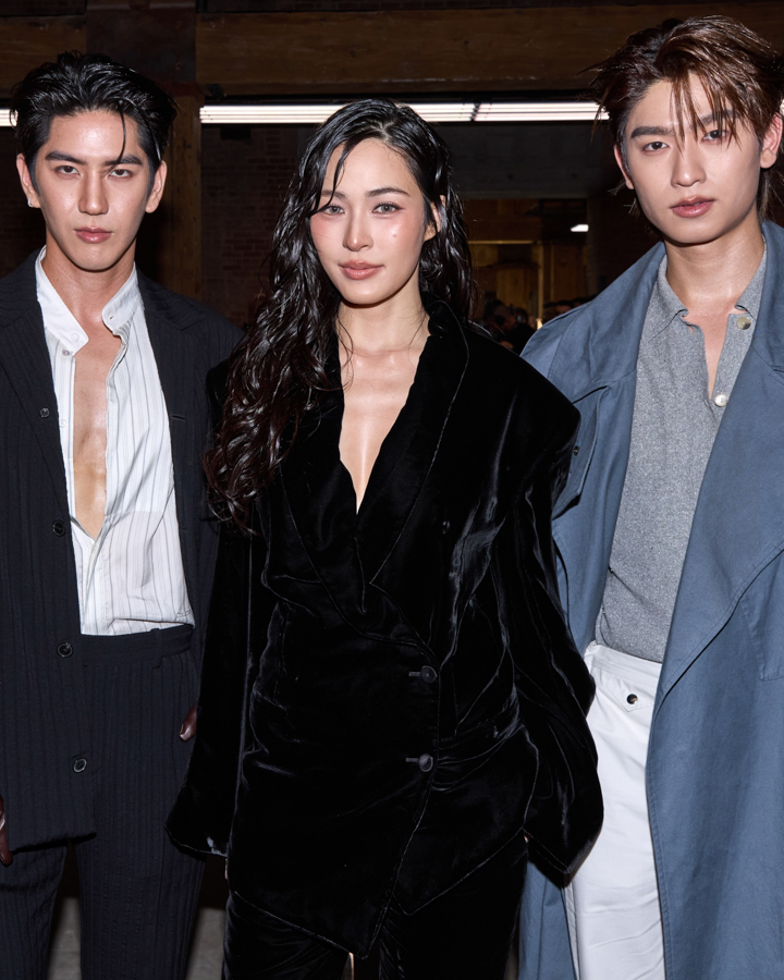 [ คนไทยระดับ แถวหน้าแฟชั่นโลก / ขอบคุณภาพ :  X @CalvinKlein ]