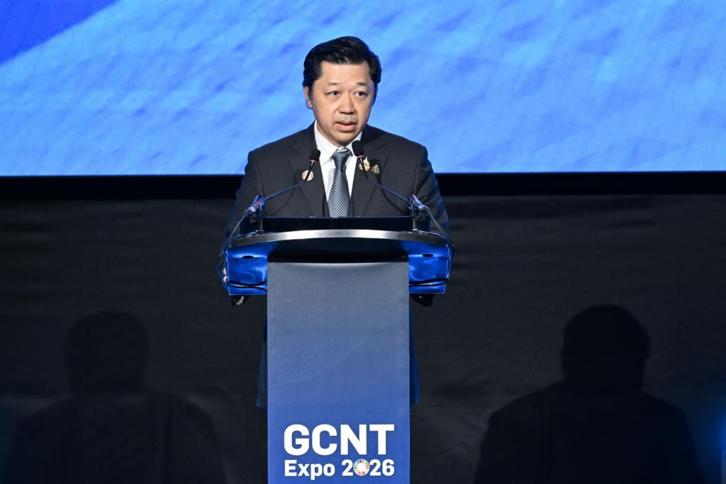  นายศุภชัย เจียรวนนท์ นายกสมาคมเครือข่ายโกลบอลคอมแพ็กแห่งประเทศไทย (GCNT) และรองประธานอาวุโส บริษัท เครือเจริญโภคภัณฑ์ จำกัด