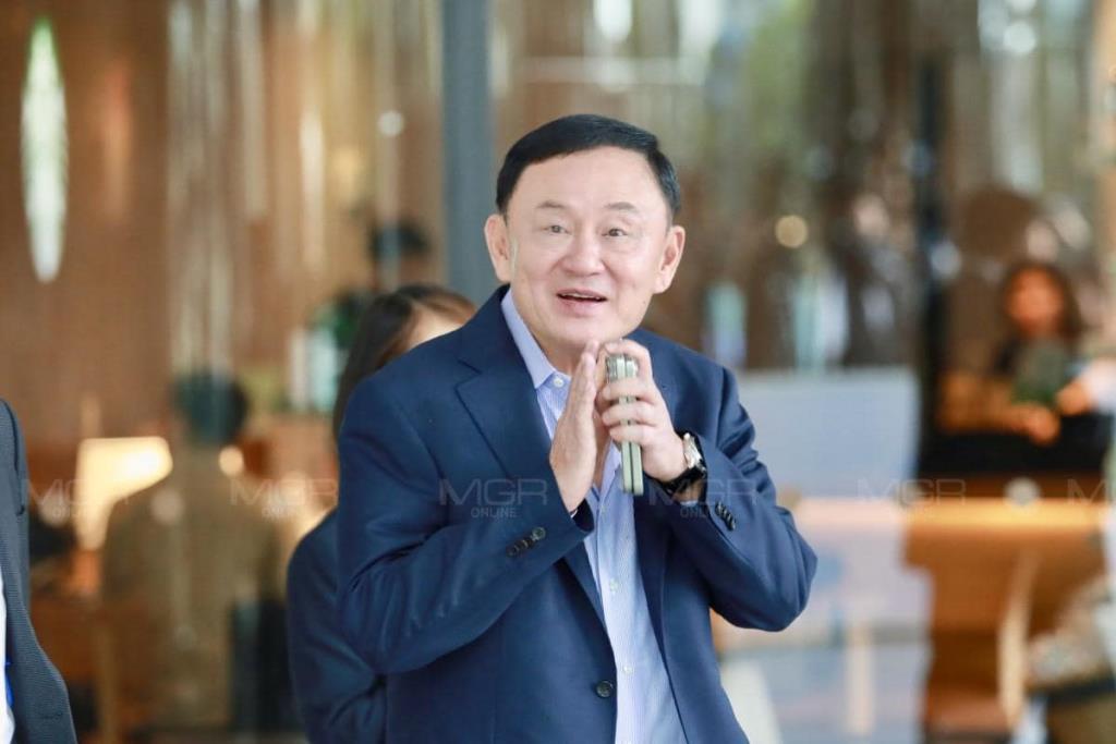 นายทักษิณ ชินวัตร อดีตนายกรัฐมนตรี