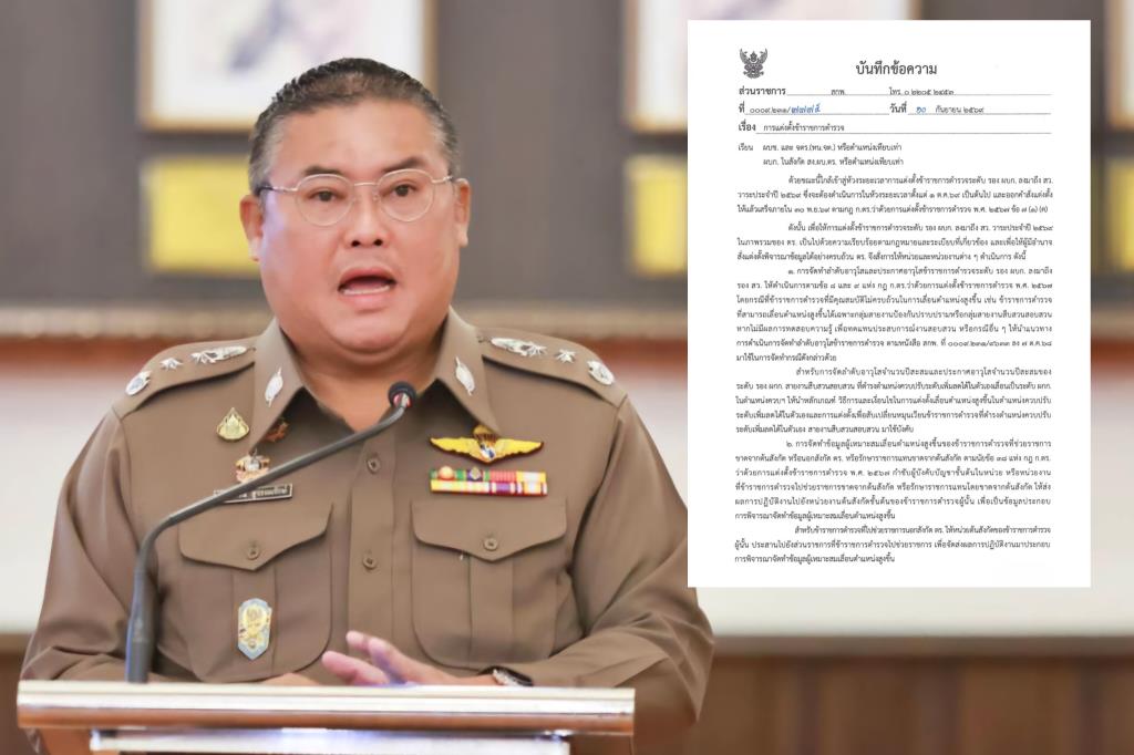 พล.ต.ท.ชัยต์พจน สุวรรณรักษ์ ผู้บัญชาการสำนักงานกำลังพล
