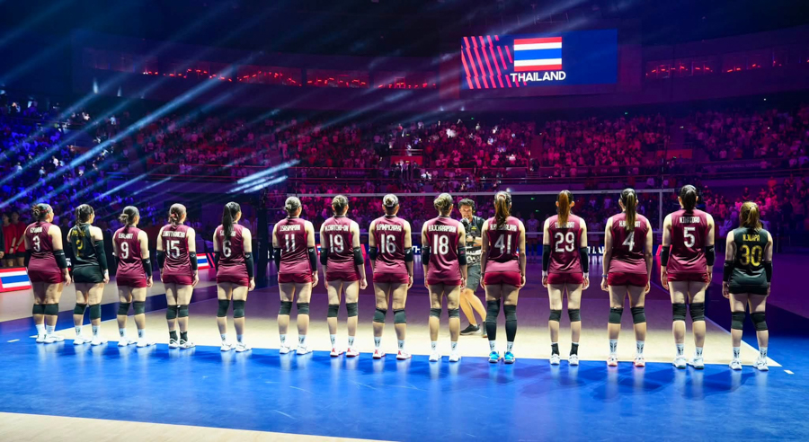 [ ขอบคุณภาพ : Facebook @ThailandVolleyballAssociation ]