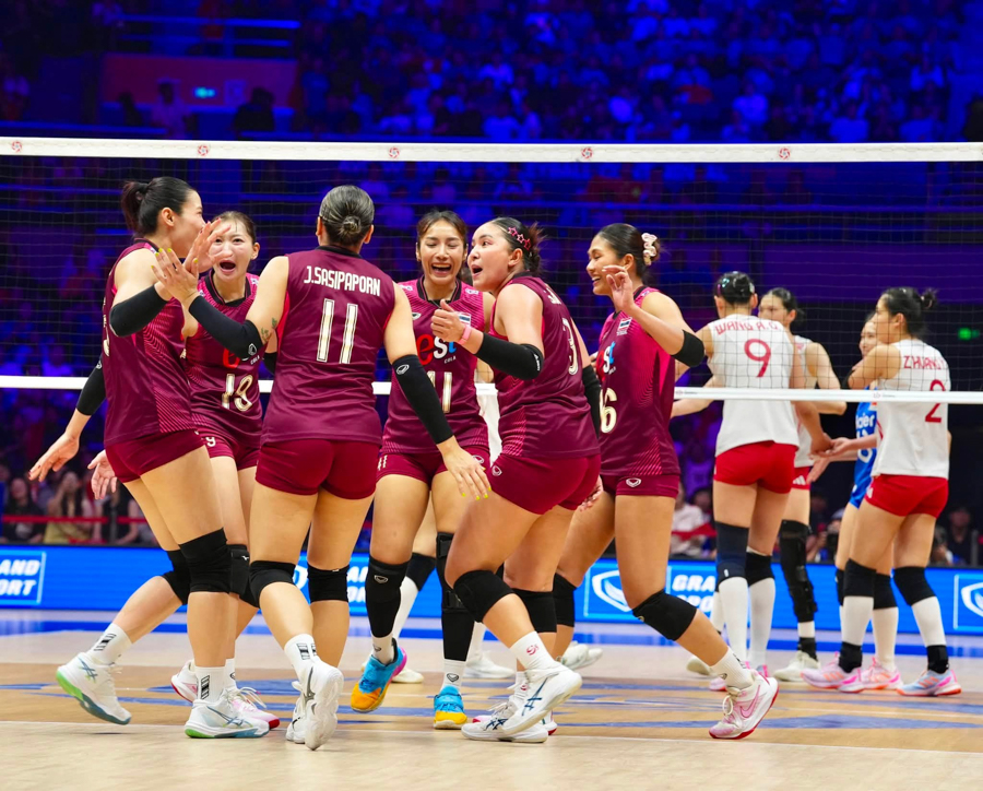 [ ขอบคุณภาพ : Facebook @ThailandVolleyballAssociation ]