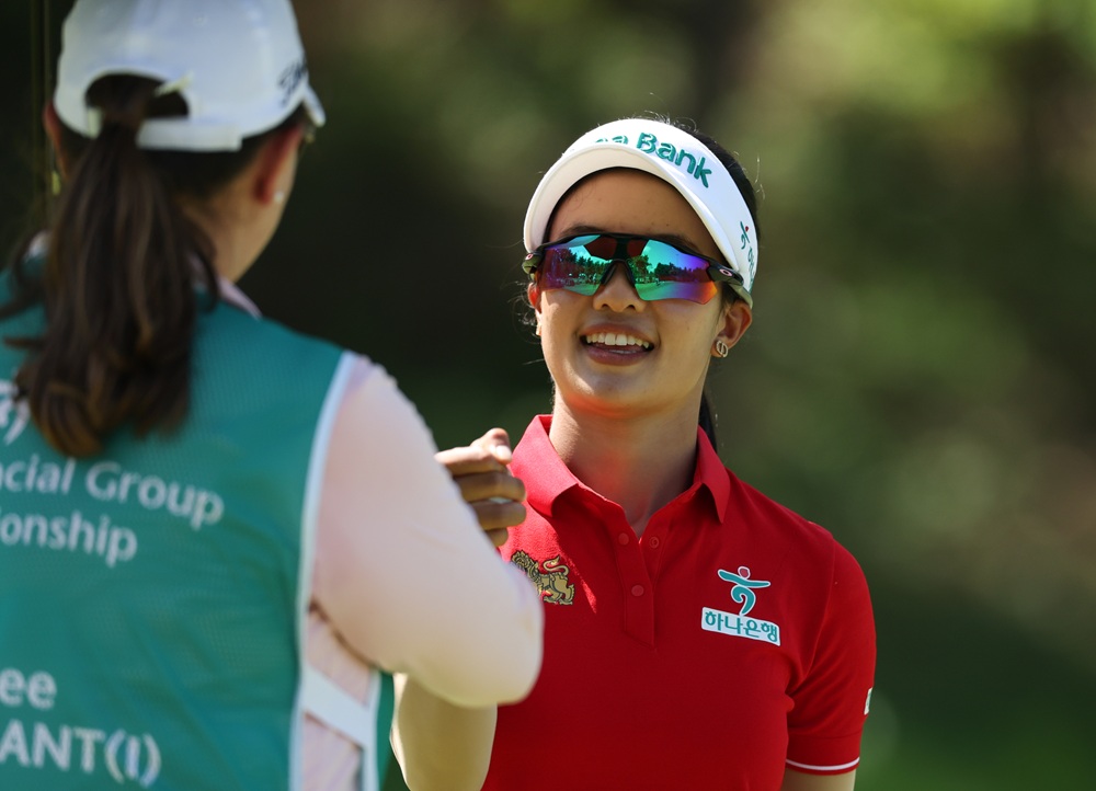 จารวี บุญจันทร์ ขยับขึ้นมาอยู่ที่ 7 ร่วม (ภาพ: KLPGA)