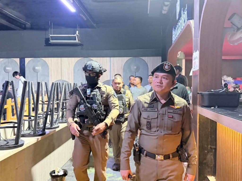 เข้าตรวจสถานบันเทิงอย่างต่อเนื่อง