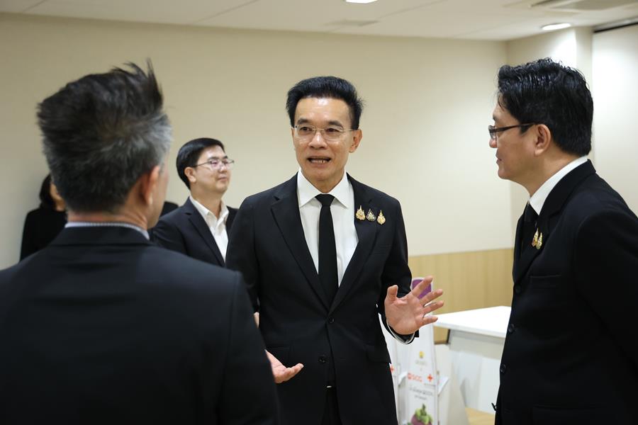 บรรยากาศการพูดคุยอย่างเป็นกันเองระหว่างผู้บริหาร SCG และ ดอยคำ