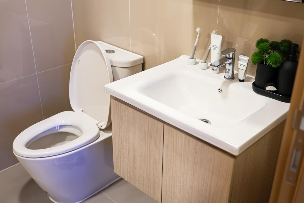สุขภัณฑ์ American Standard รุ่น Compact Codie และก๊อกผสมอ่างล้างหน้ารุ่น Codie