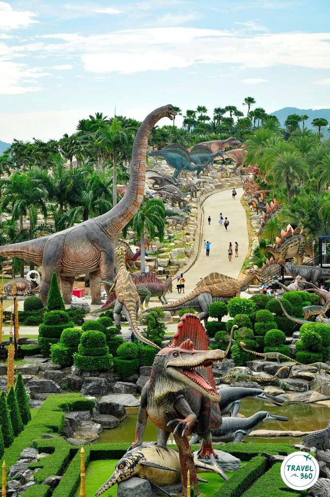 หุบเขาไดโนเสาร์ สวนนงนุช พัทยา