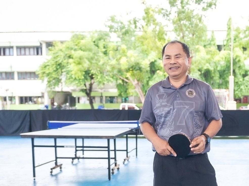 นายคม จันทะวาลย์ ครูชำนาญการพิเศษ โรงเรียนเทศบาล 7 รถไฟสงเคราะห์