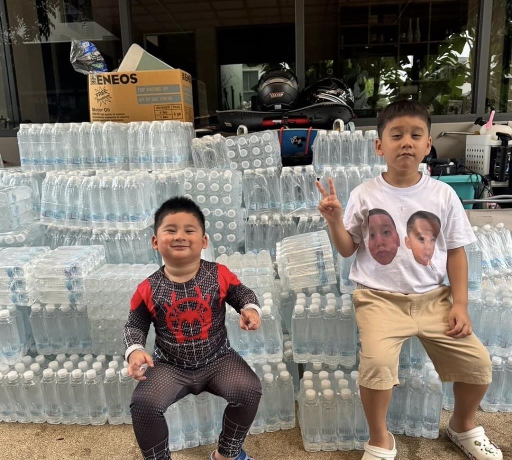 บุ้ง-สะธี ใบหยก เตรียมส่งน้ำผ่านมูลนิธิร่วมกตัญญู